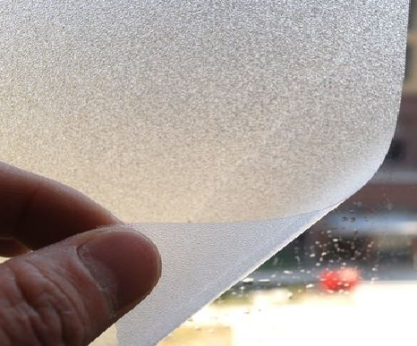 福安玻璃门外面粘广告用什么材料好？