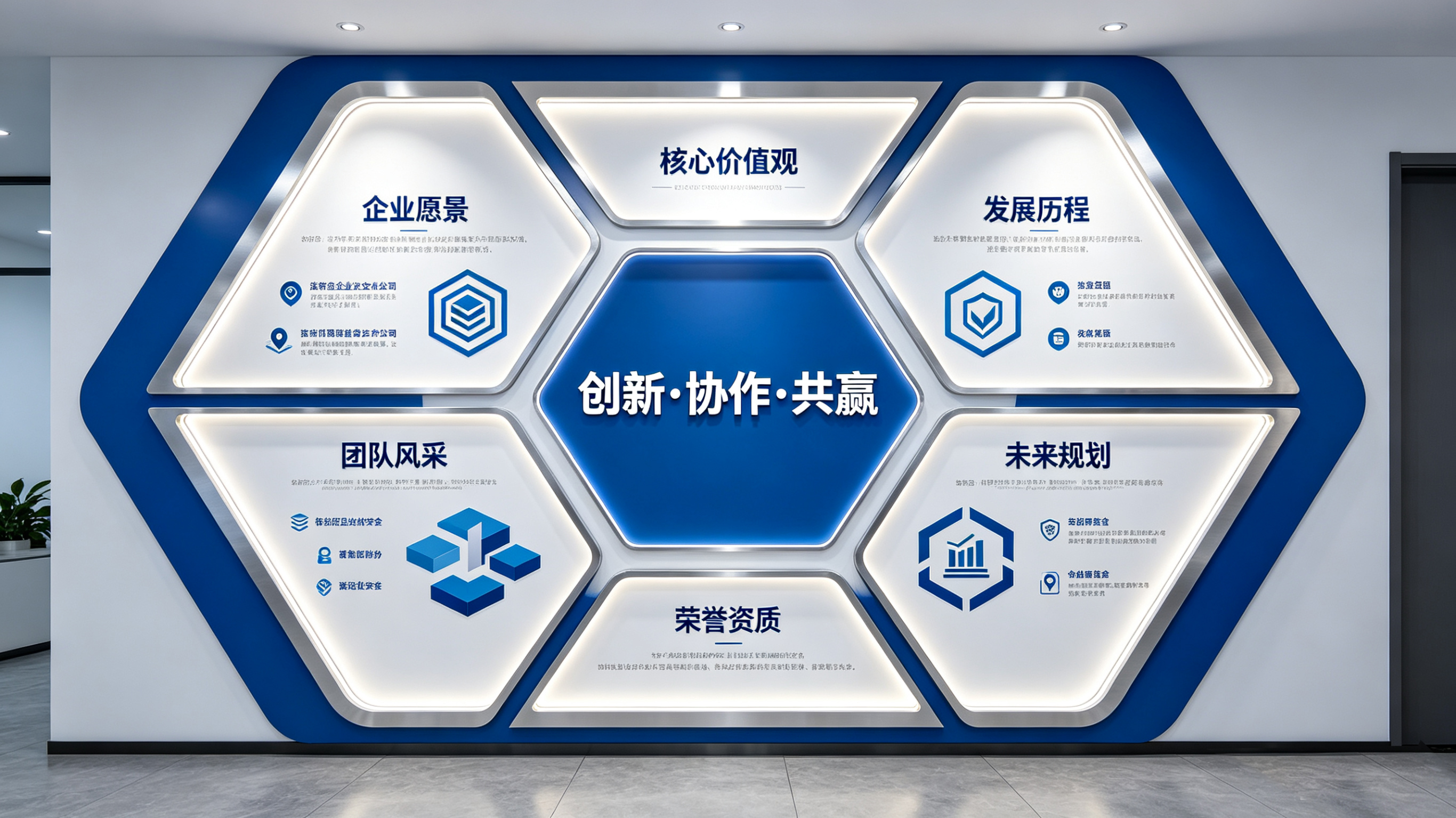福安企业文化墙六边形避坑指南（新手常犯5个错误）